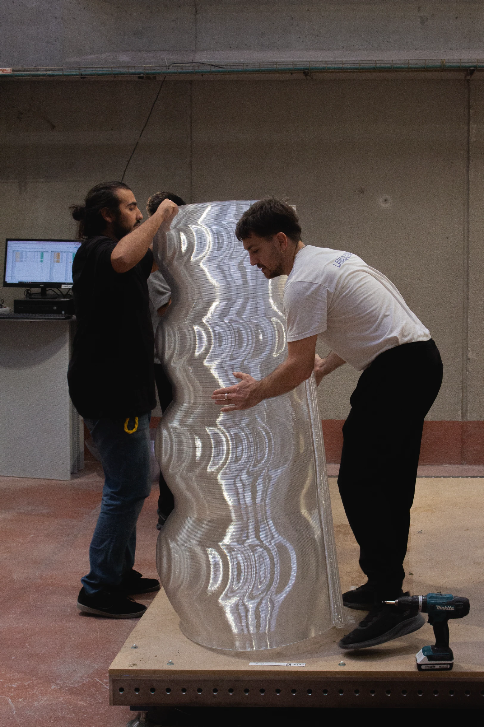 External Reference's Deportienda 3D-Printed Wave