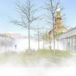 Fujiko Nakaya's Fog Sculpture