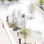 Fujiko Nakaya's Fog Sculpture