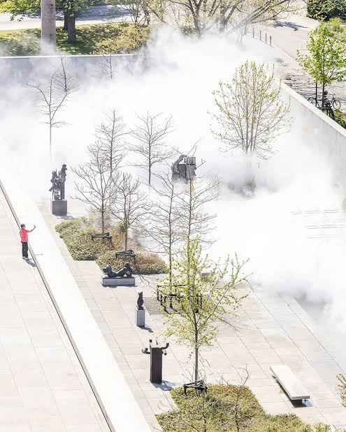 Fujiko Nakaya's Fog Sculpture