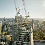 World’s Tallest Hybrid Timber Tower by SHoP and BVN Reaches Full Height in Sydney