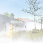 Fujiko Nakaya's Fog Sculpture
