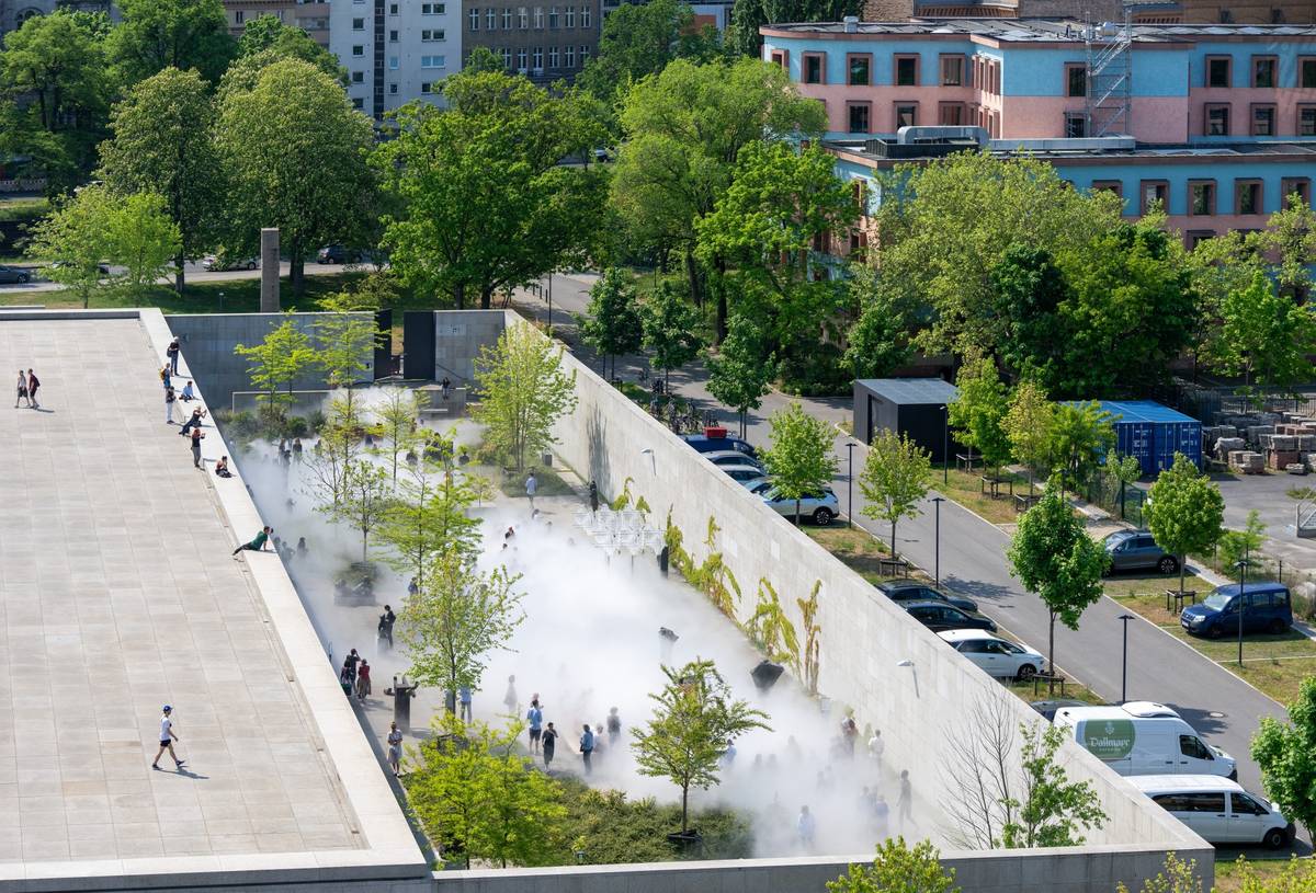 Fujiko Nakaya's Fog Sculpture