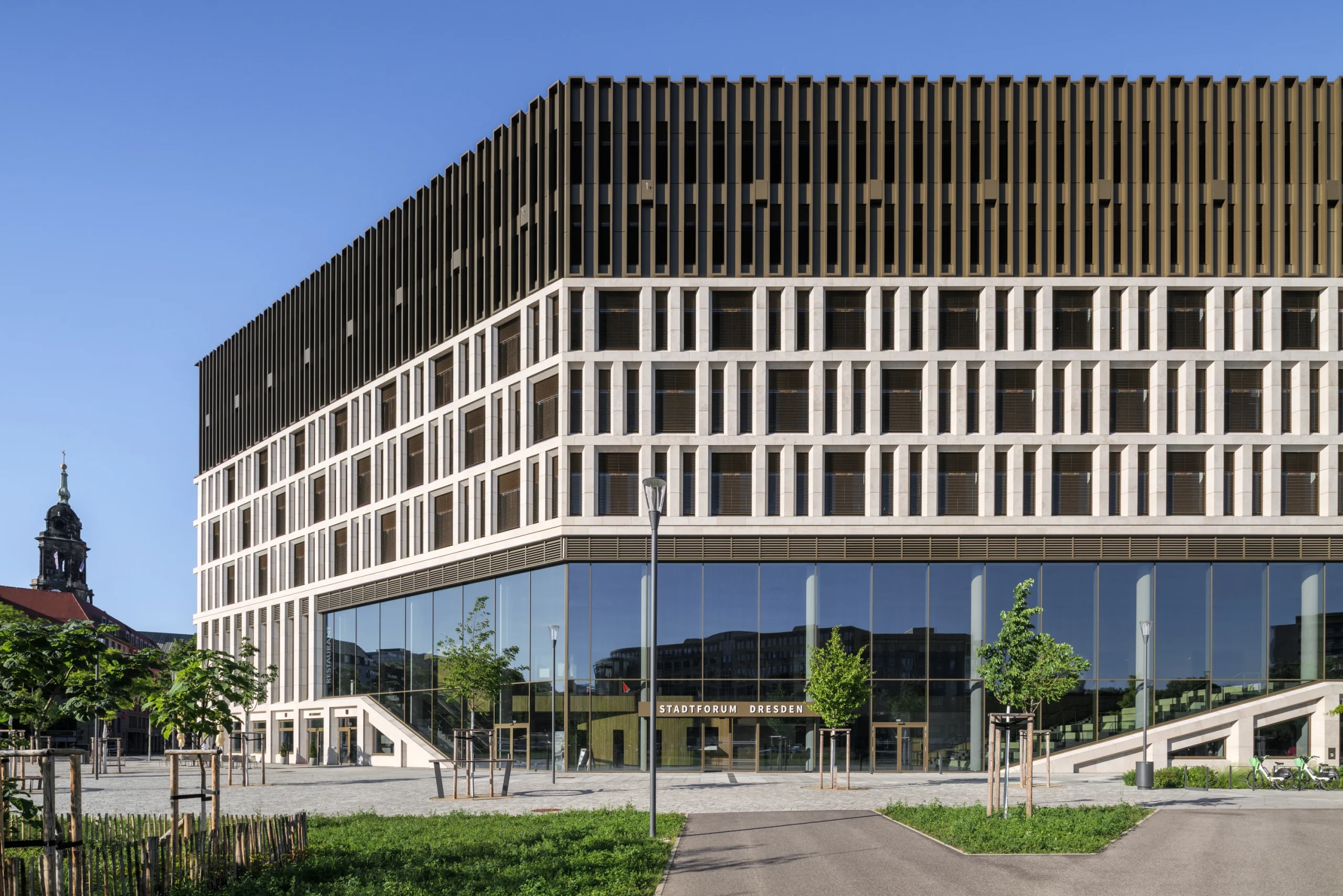 TCHOBAN VOSS Architekten Unveils Stadtforum Dresden Administrative Building