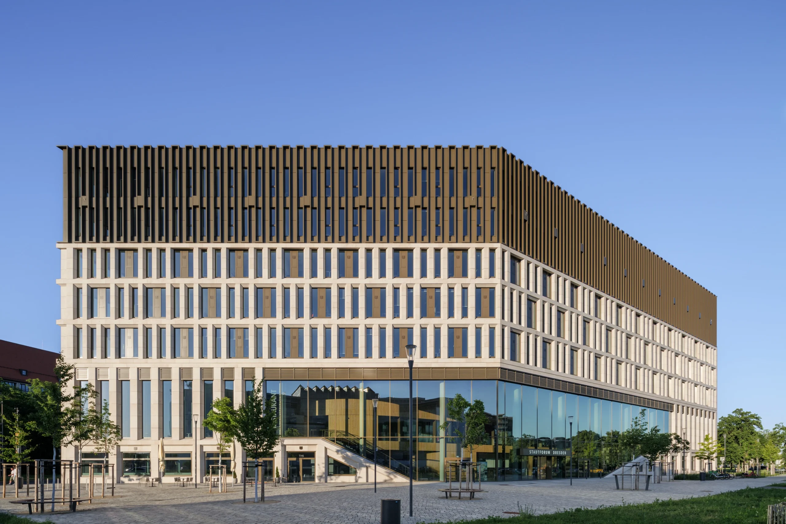 TCHOBAN VOSS Architekten Unveils Stadtforum Dresden Administrative Building