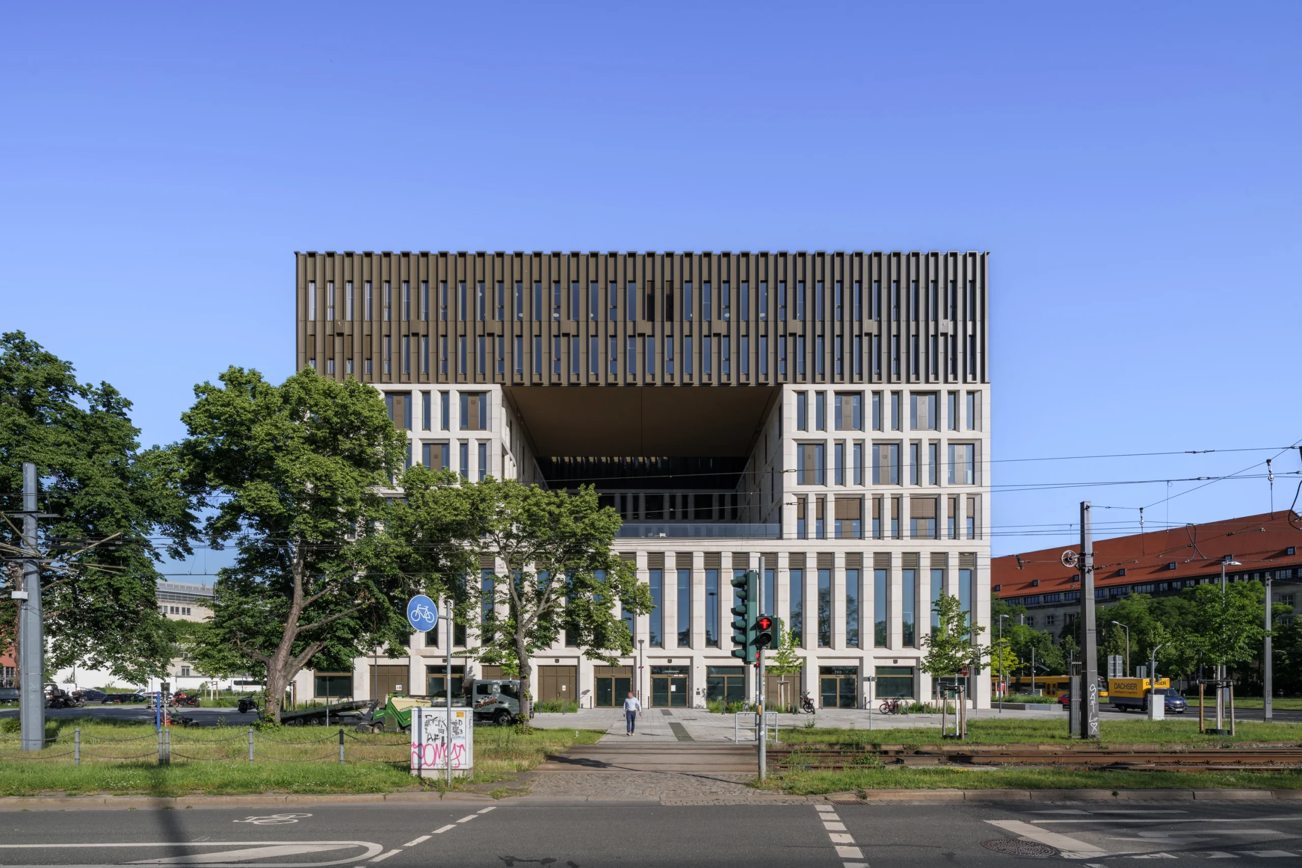 TCHOBAN VOSS Architekten Unveils Stadtforum Dresden Administrative Building