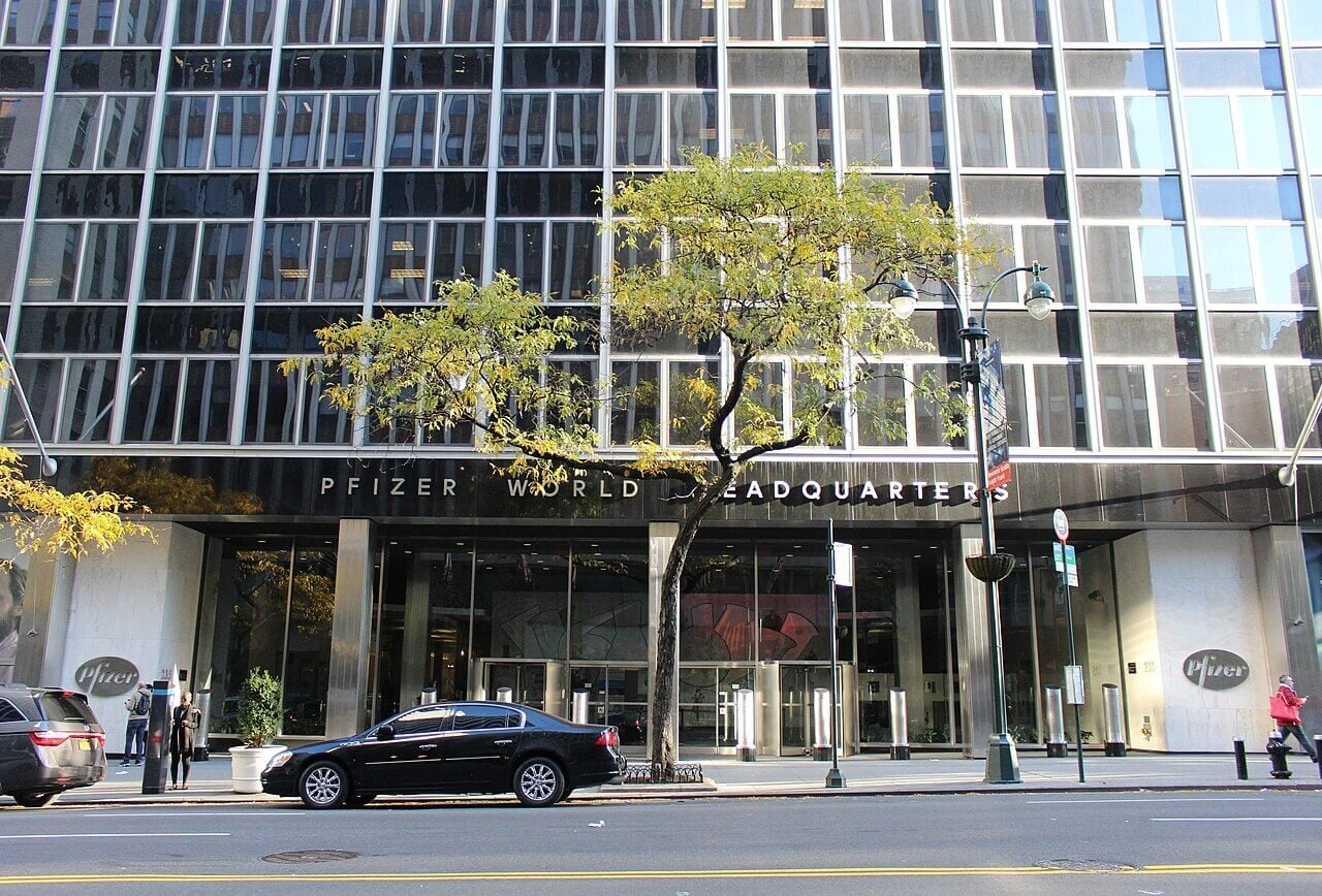 Former Pfizer Headquarters Faces Collapse Risk
