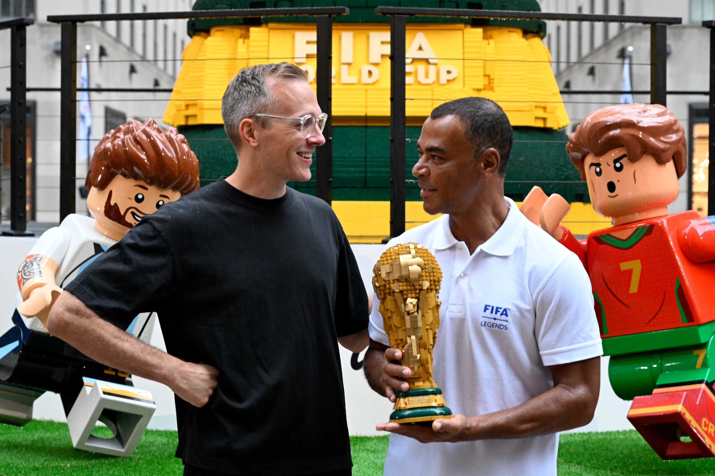 LEGO Builds the World's Biggest FIFA World Cup Trophy