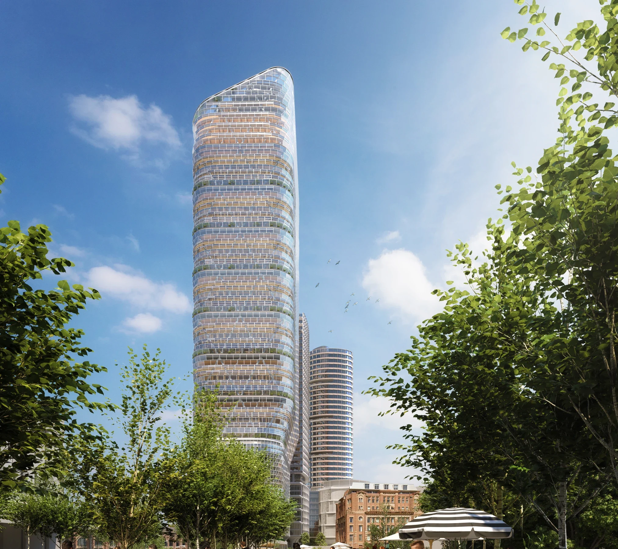 World’s Tallest Hybrid Timber Tower