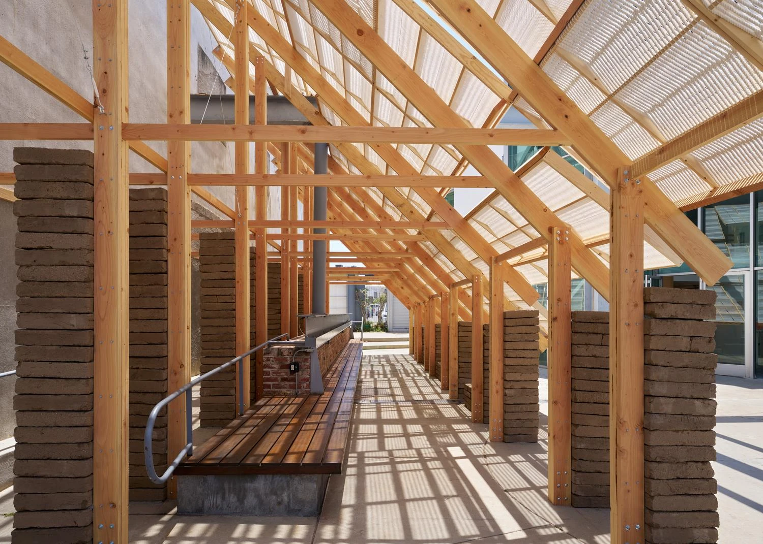 Liz Gálvez Designs an Earthen Pavilion