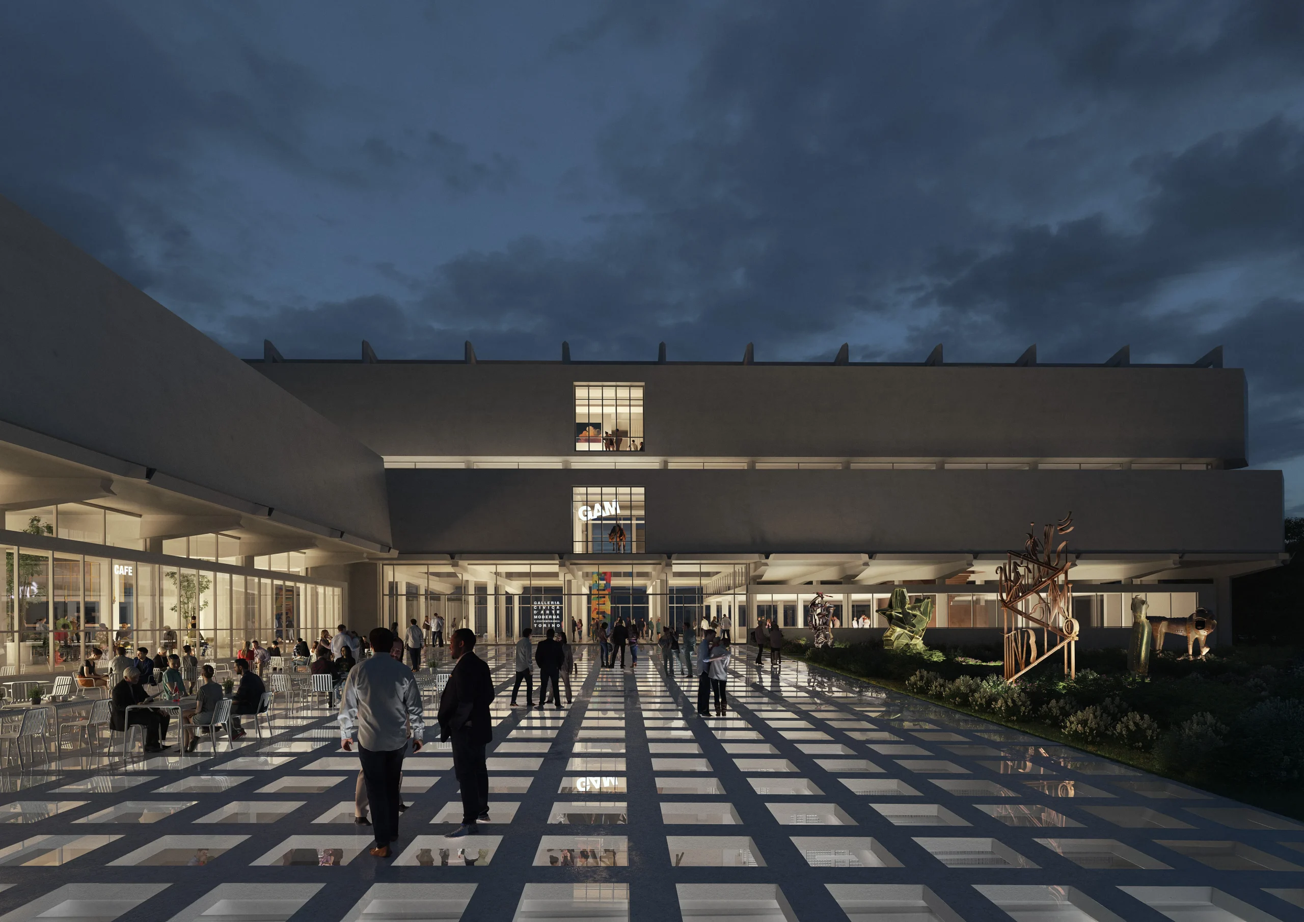 MVRDV Wins Turin’s GAM Museum Competition, Blending Modernist Heritage and Contemporary Innovation