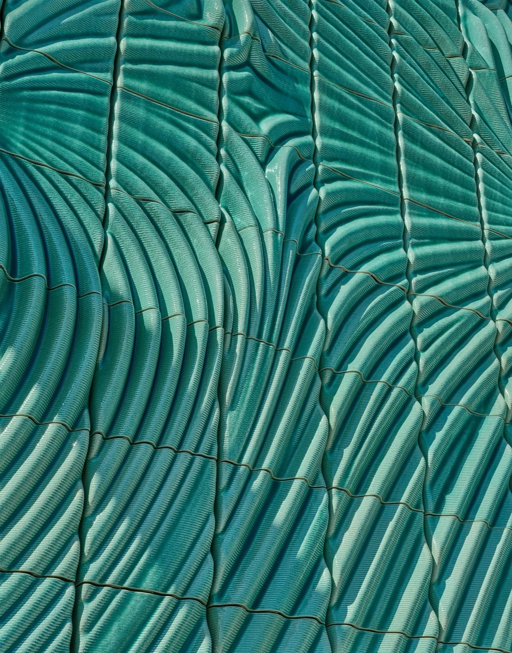 3D-Printed Ceramic Tiles Shape Studio RAP’s New ‘Powerwall’ in the Netherlands