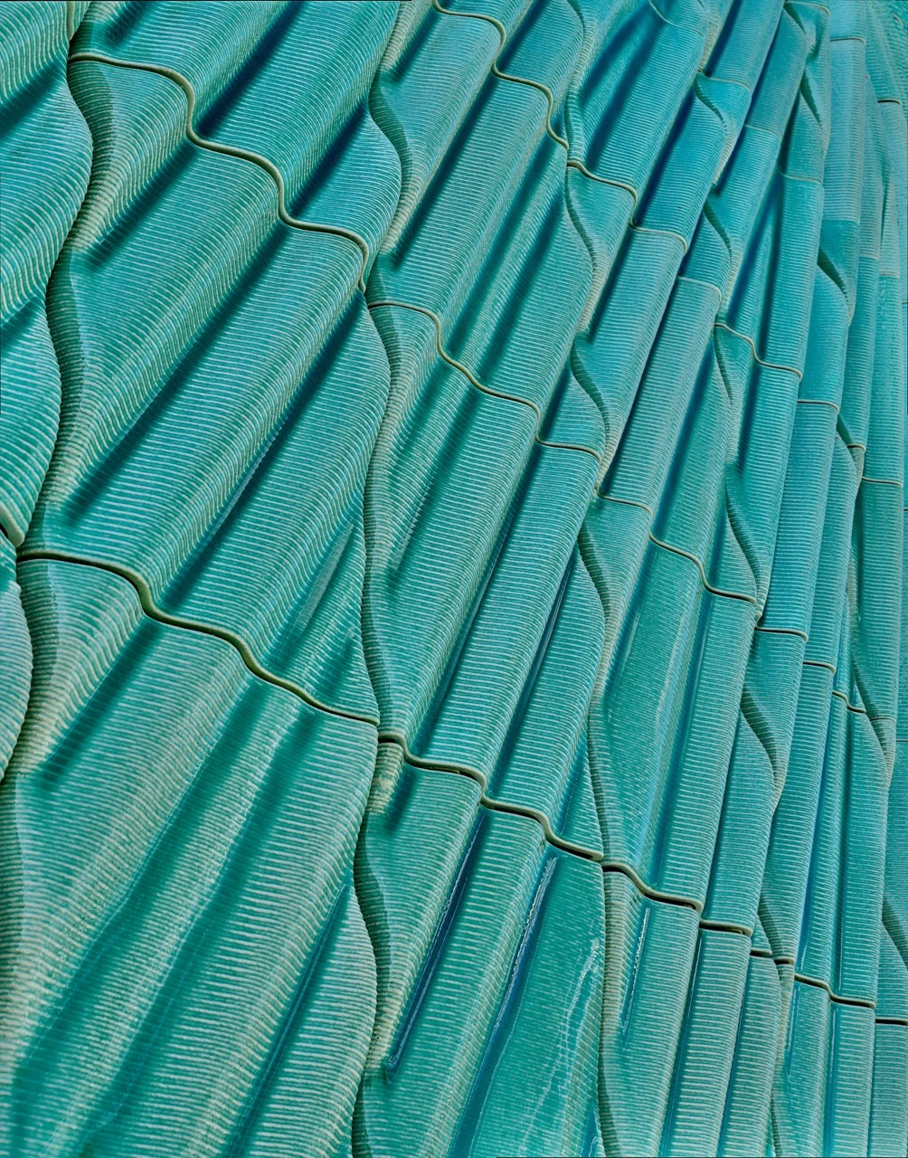 3D-Printed Ceramic Tiles Shape Studio RAP’s New ‘Powerwall’ in the Netherlands