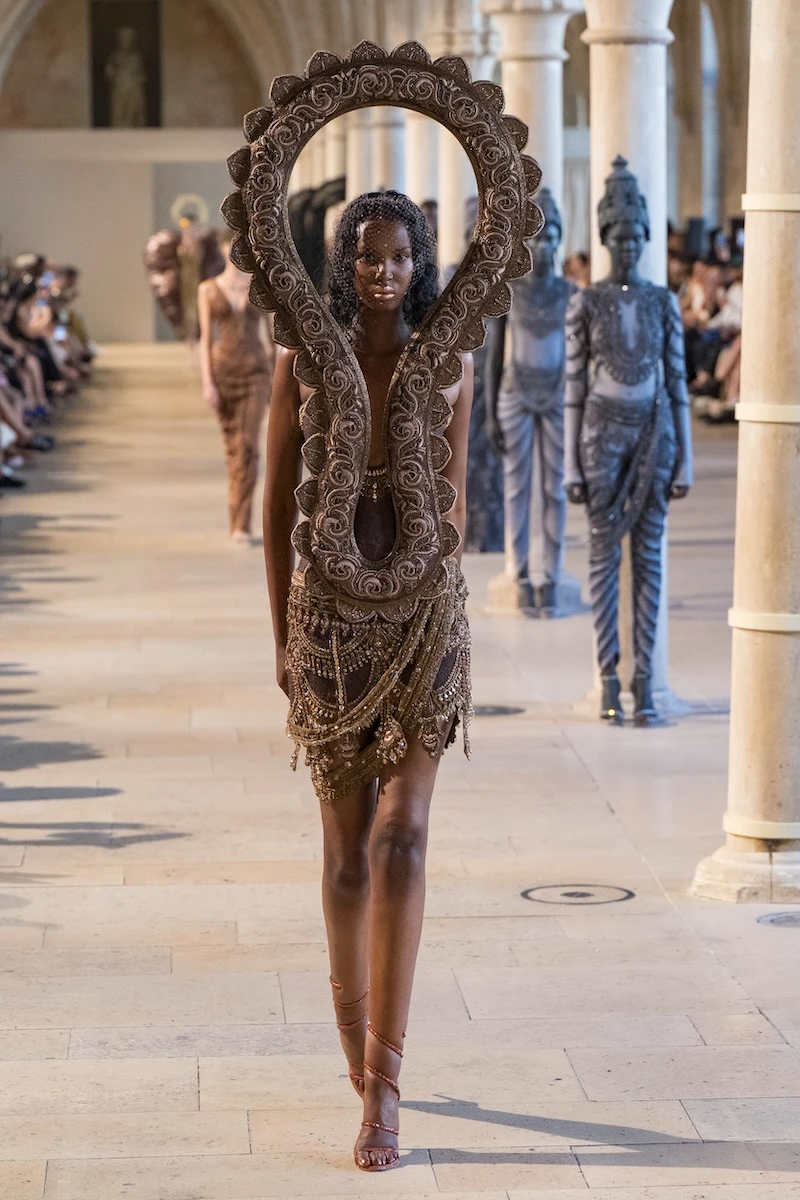 The Paris Couture Collection That Wore an Entire Civilization