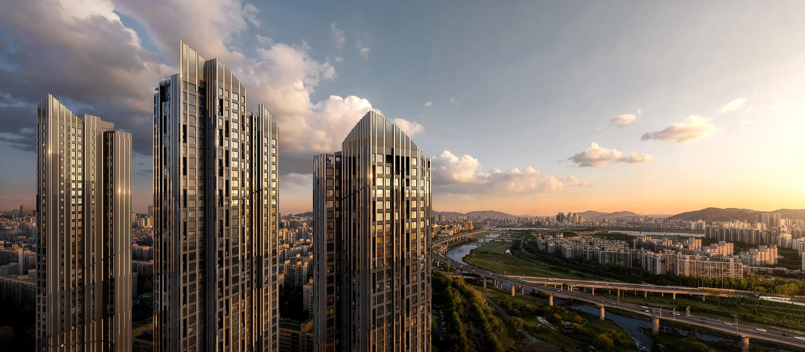 Studio Libeskind Unveils High-Density Residential Towers