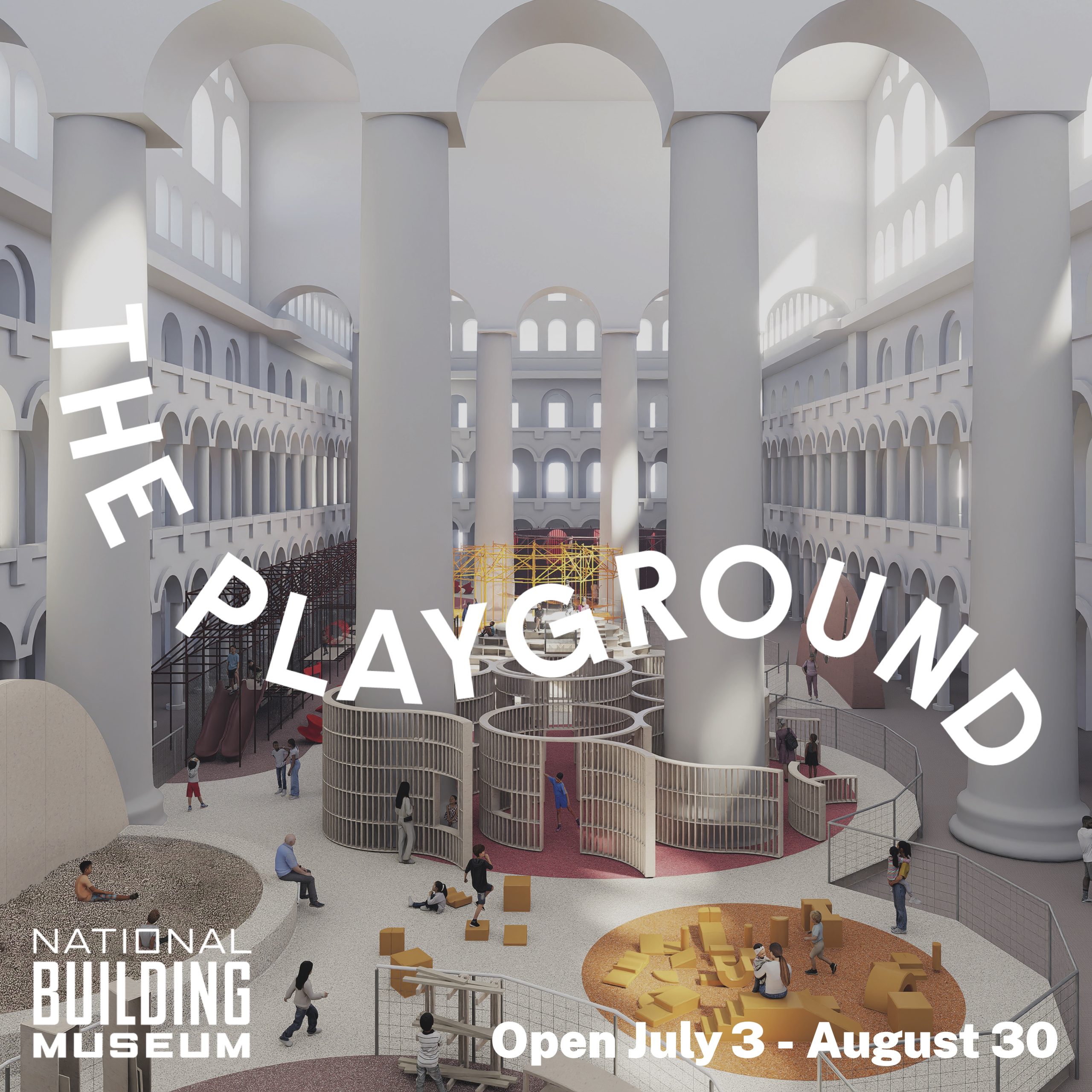 Snarkitecture Transforms the National Building Museum into an Immersive Indoor Playground