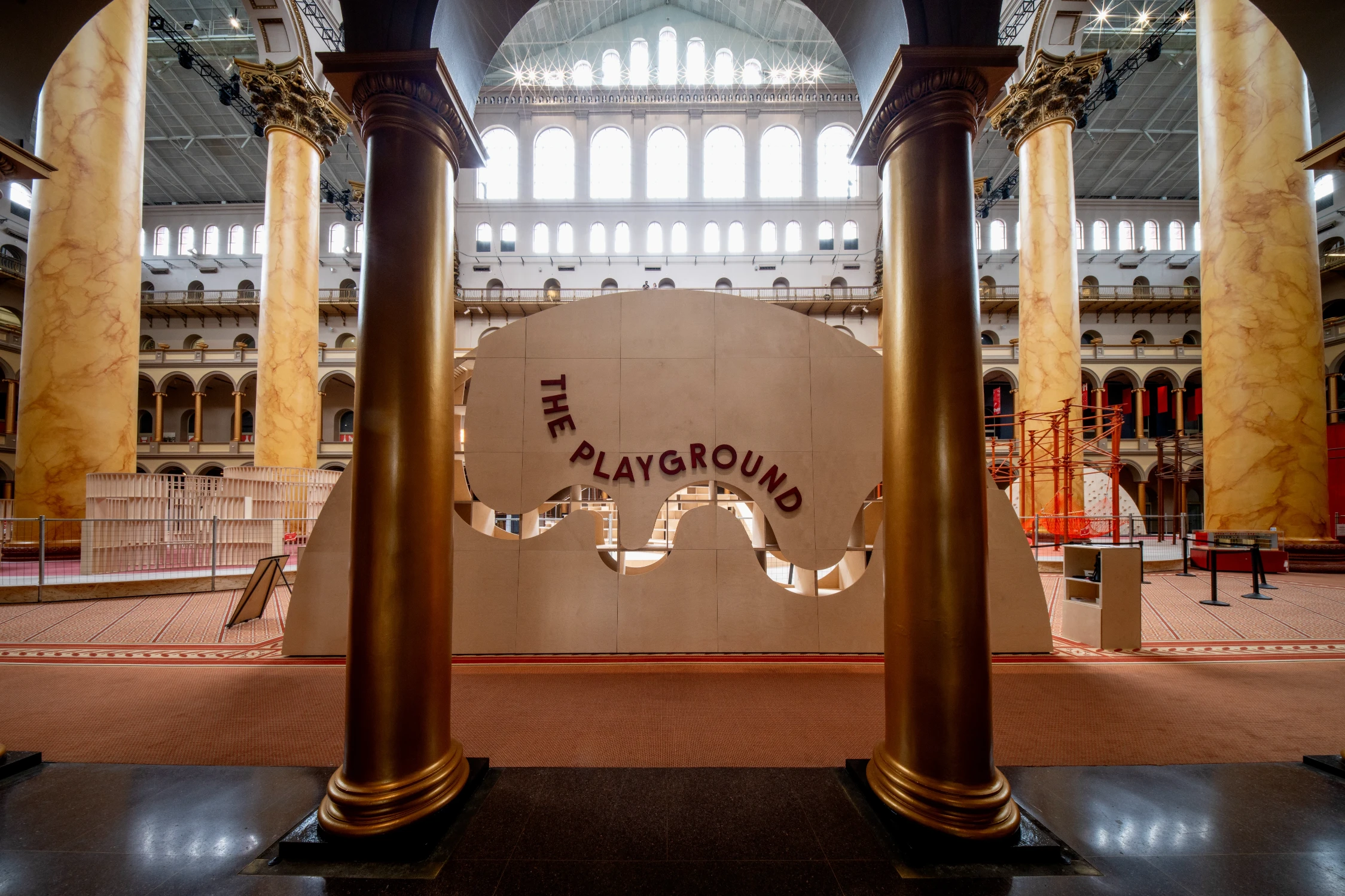 Snarkitecture Transforms the National Building Museum into an Immersive Indoor Playground