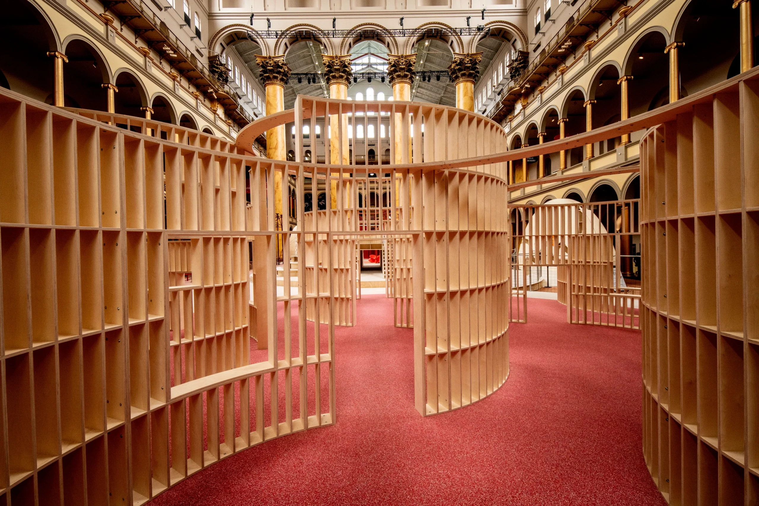 Snarkitecture Transforms the National Building Museum into an Immersive Indoor Playground