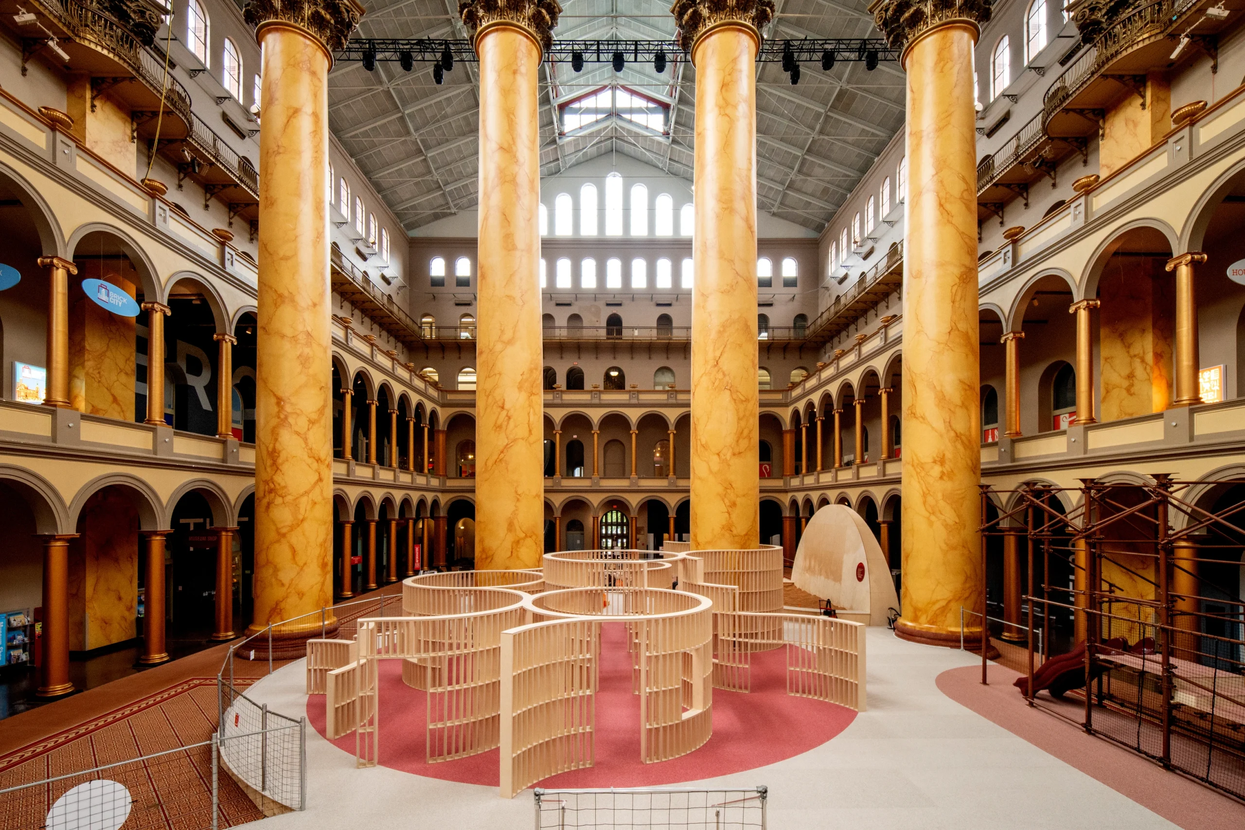 Snarkitecture Transforms the National Building Museum into an Immersive Indoor Playground