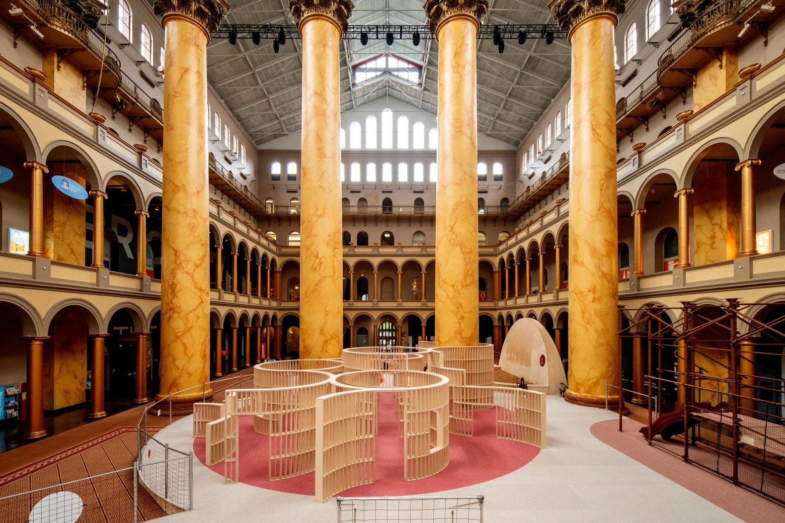Snarkitecture Transforms the National Building Museum into an Immersive Indoor Playground