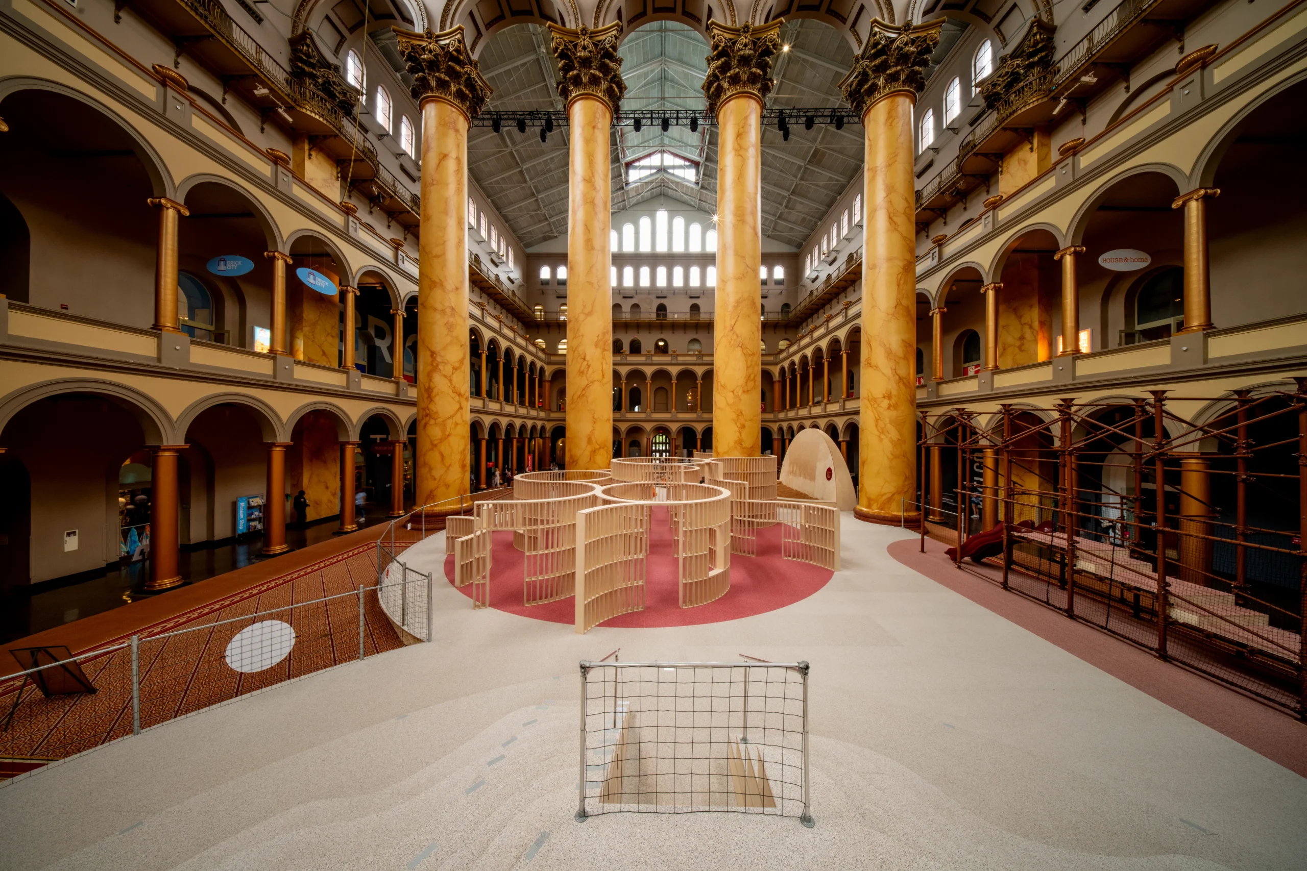 Snarkitecture Transforms the National Building Museum into an Immersive Indoor Playground