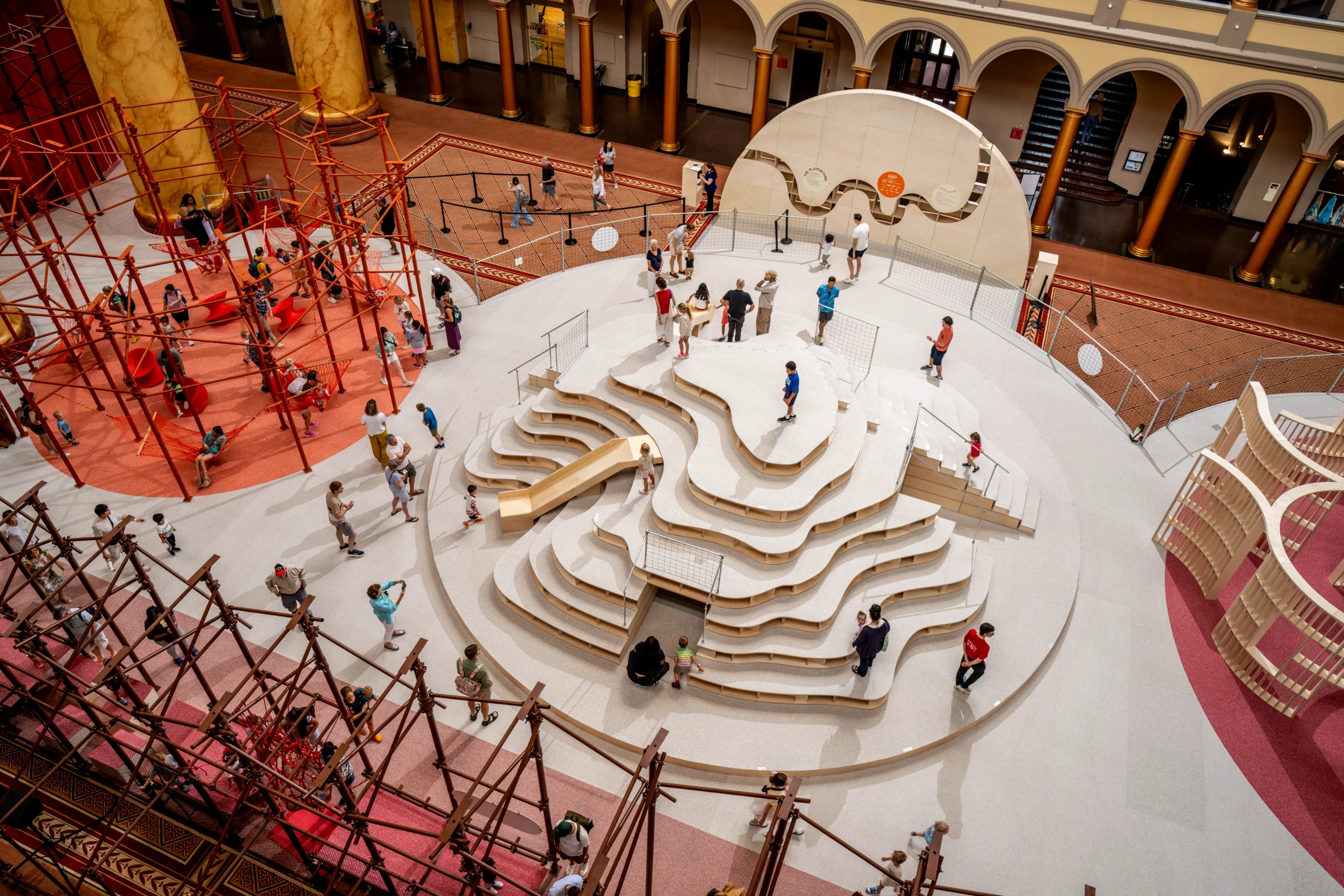 Snarkitecture Transforms the National Building Museum into an Immersive Indoor Playground