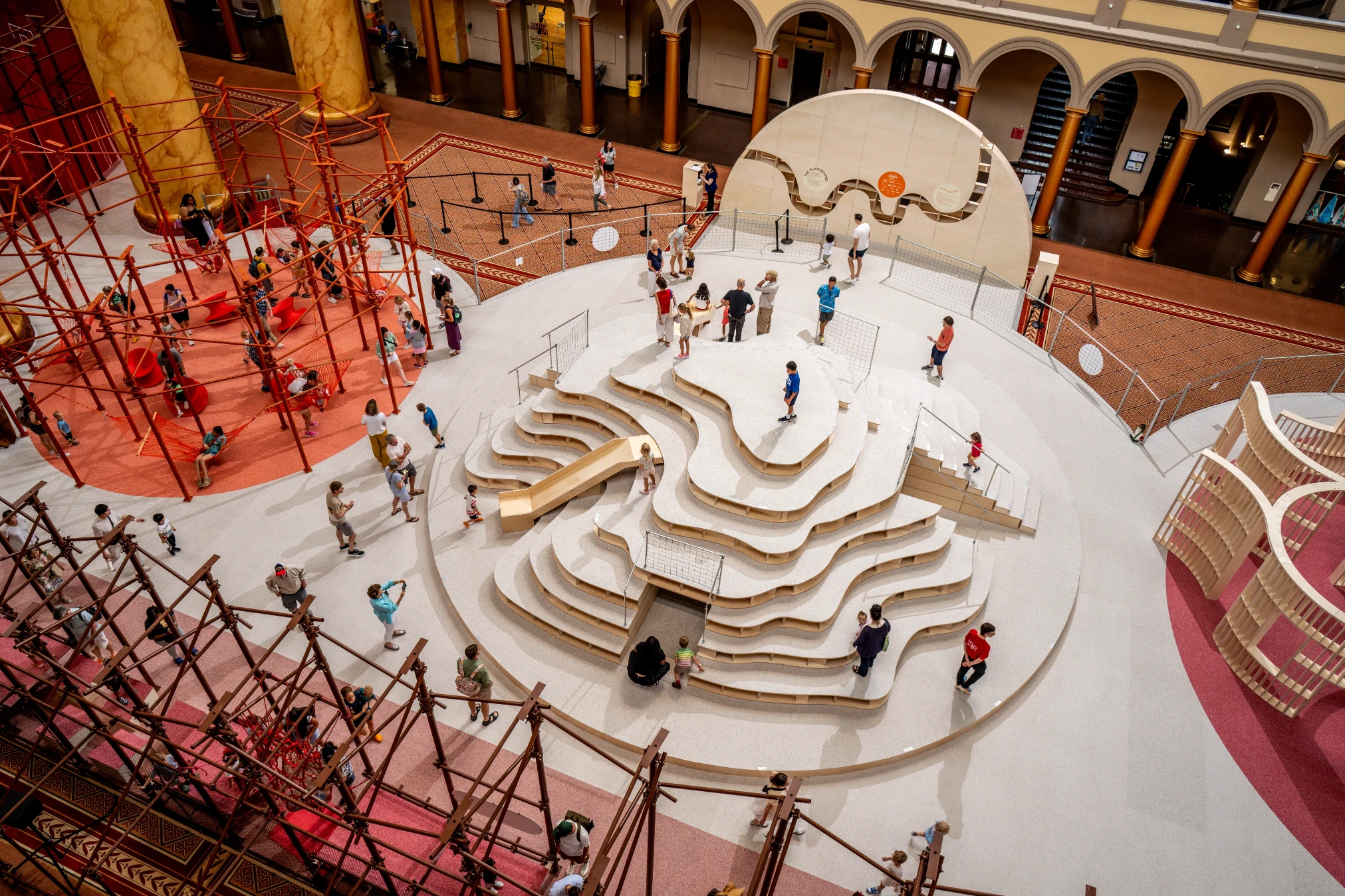 Snarkitecture Transforms the National Building Museum into an Immersive Indoor Playground
