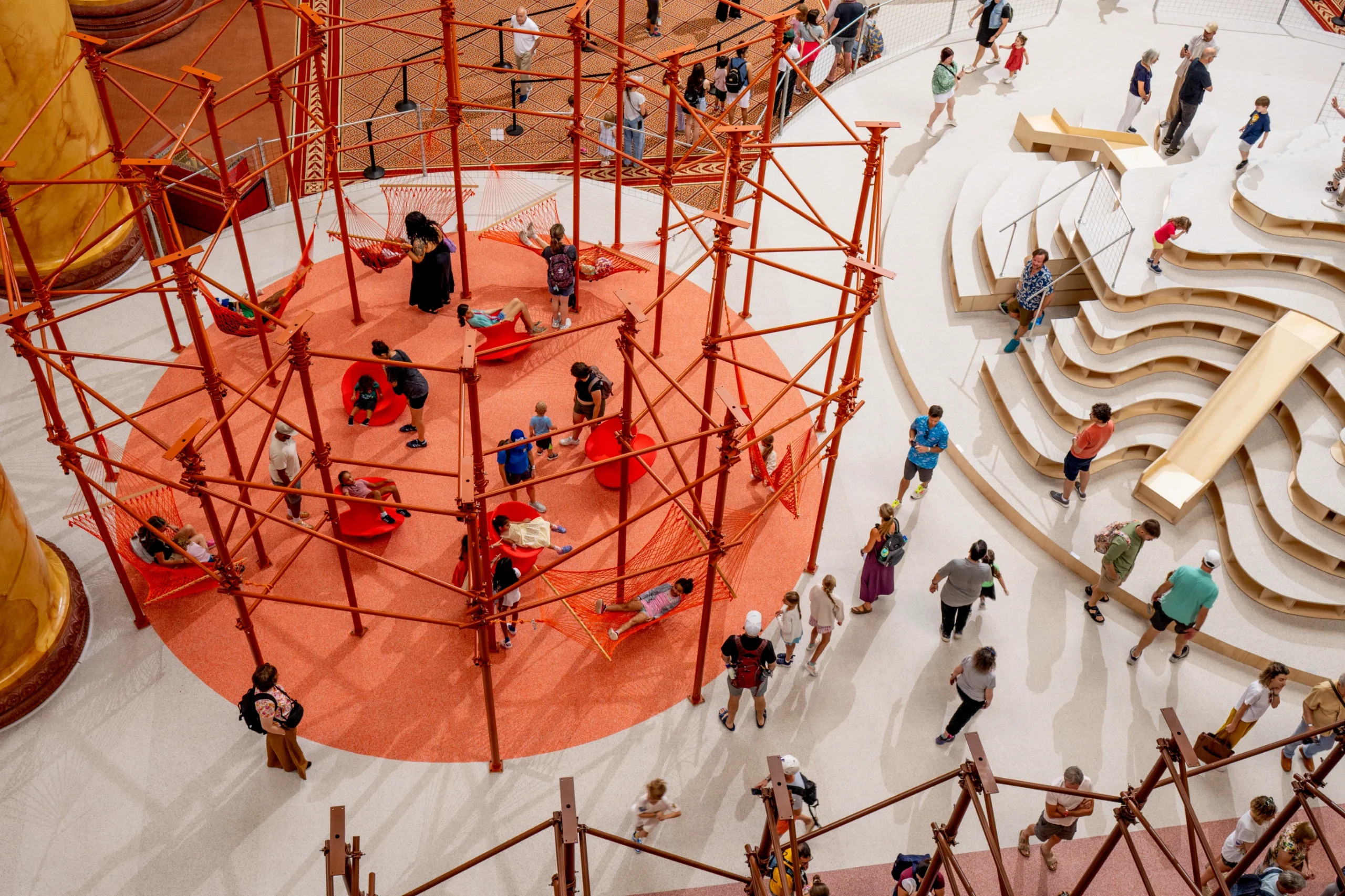 Snarkitecture Transforms the National Building Museum into an Immersive Indoor Playground