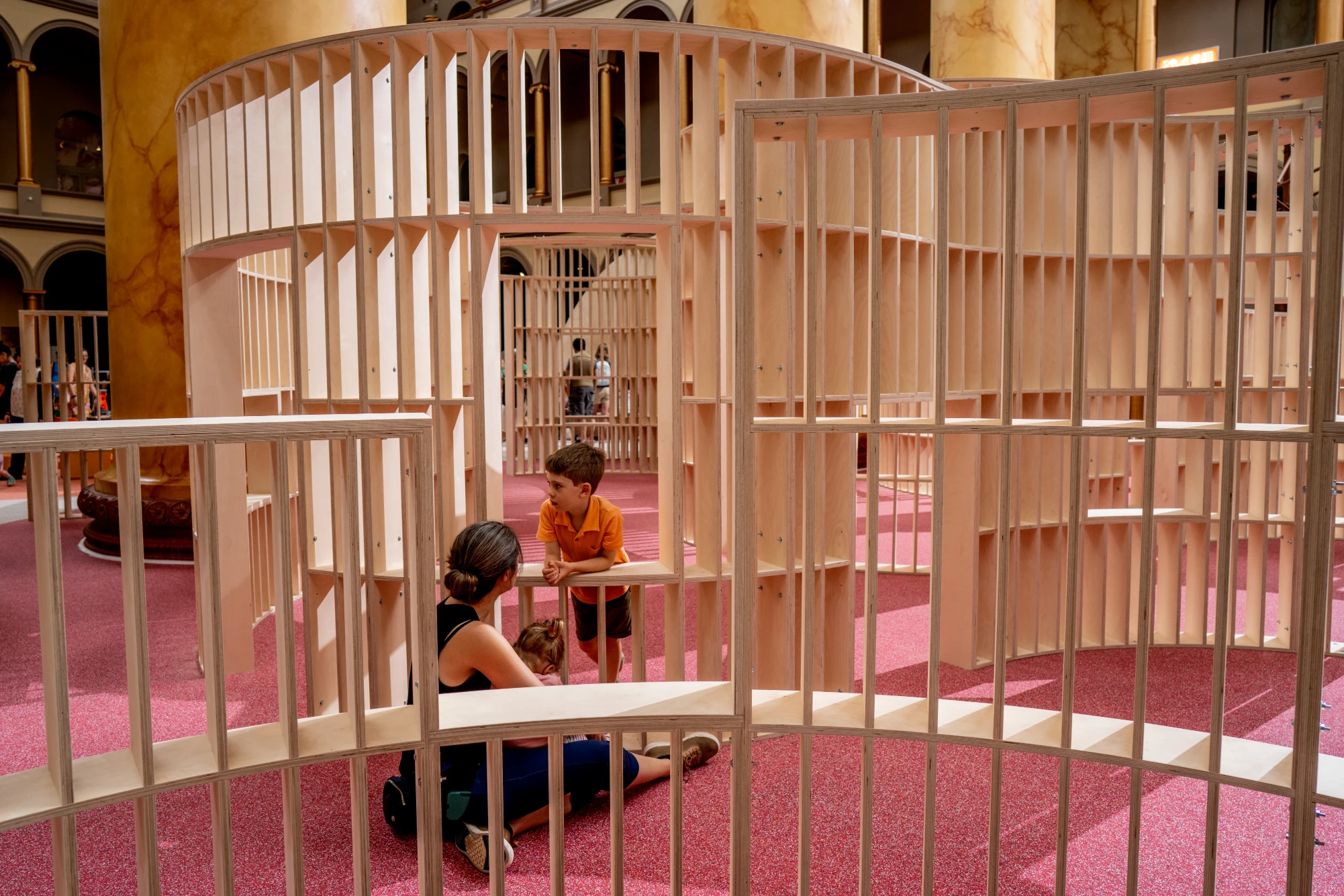 Snarkitecture Transforms the National Building Museum into an Immersive Indoor Playground
