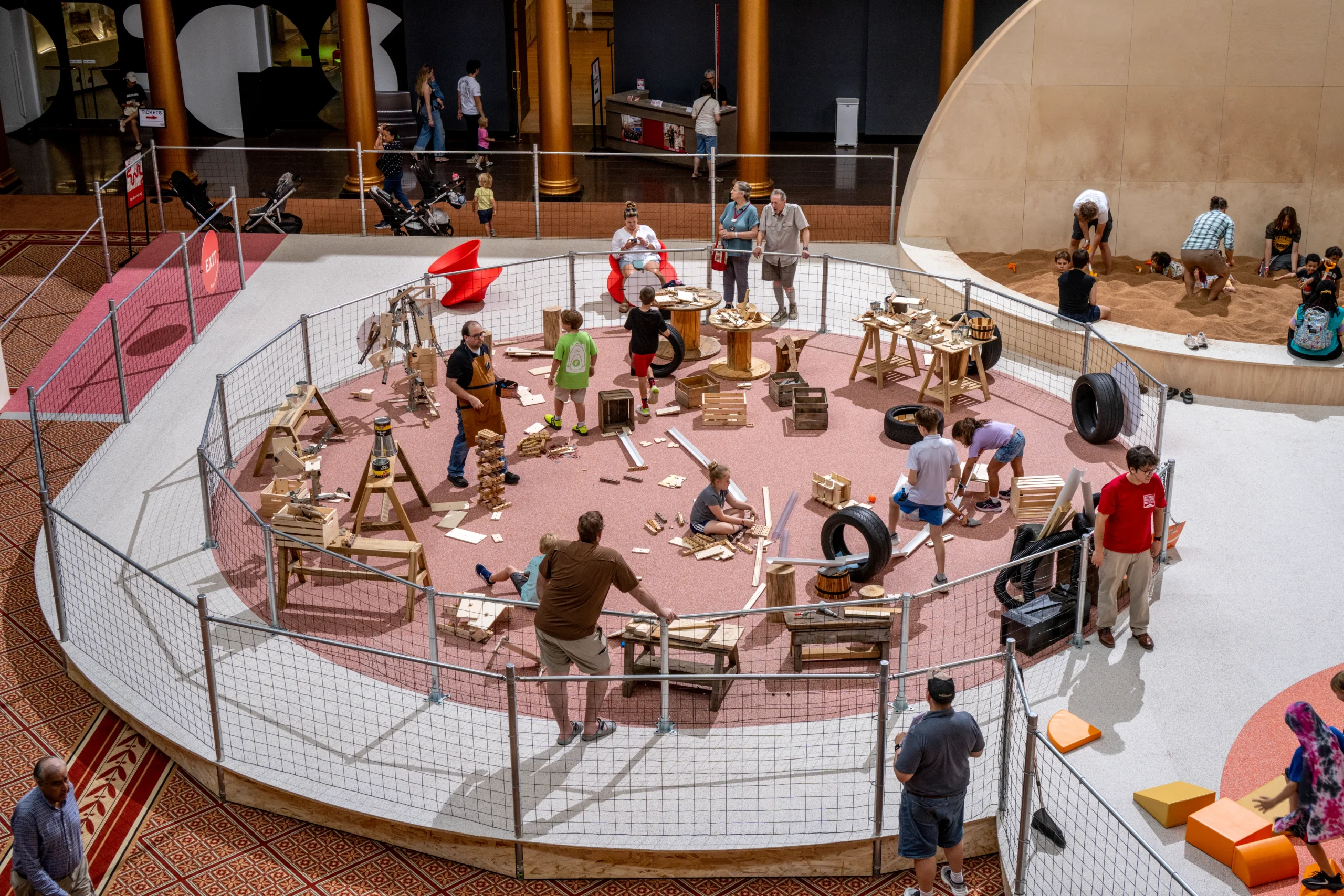 Snarkitecture Transforms the National Building Museum into an Immersive Indoor Playground