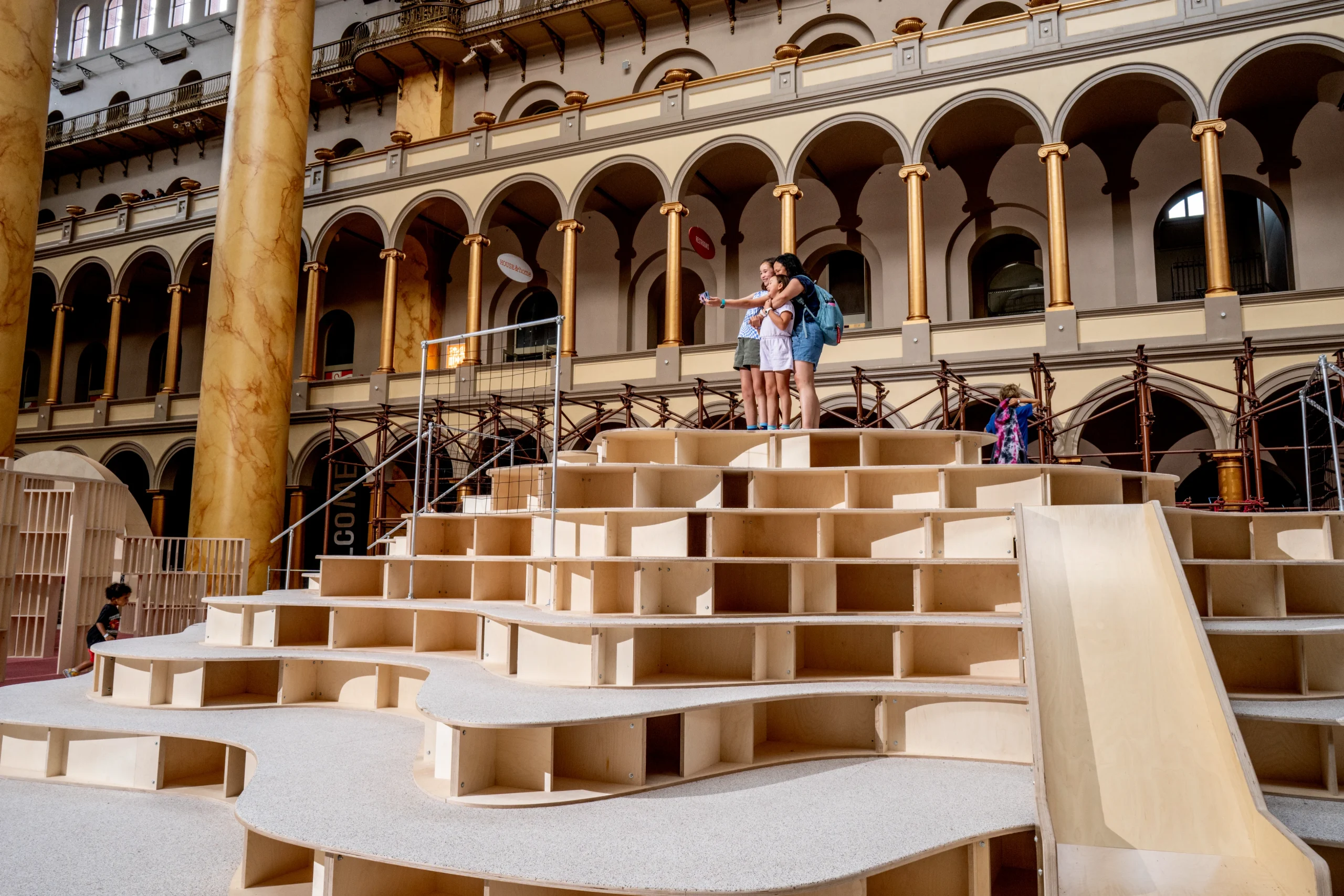 Snarkitecture Transforms the National Building Museum into an Immersive Indoor Playground