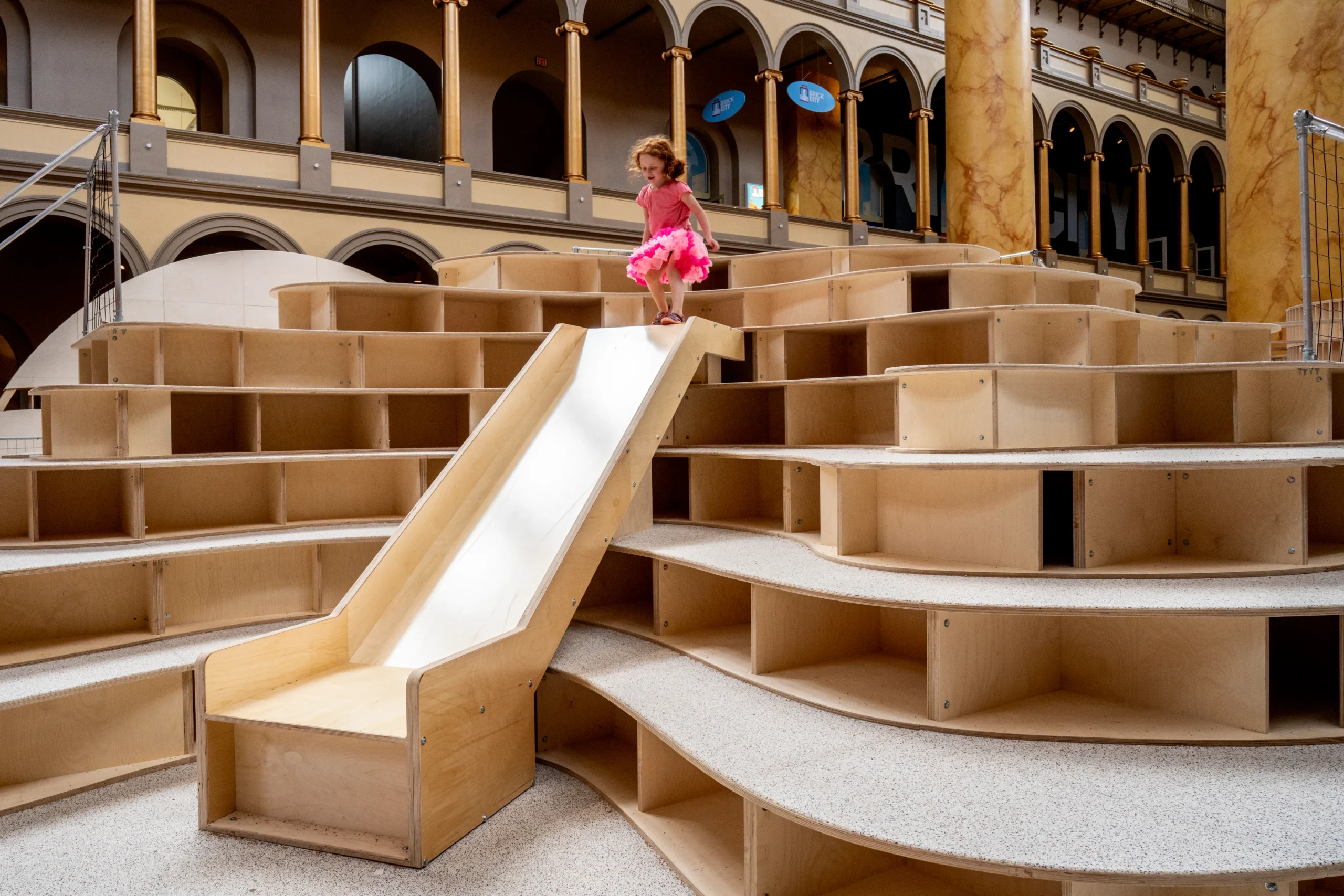 Snarkitecture Transforms the National Building Museum into an Immersive Indoor Playground
