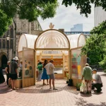 Studio Folk Architects and Raskl Bring Greenhouse Pavilion to the London Festival of Architecture