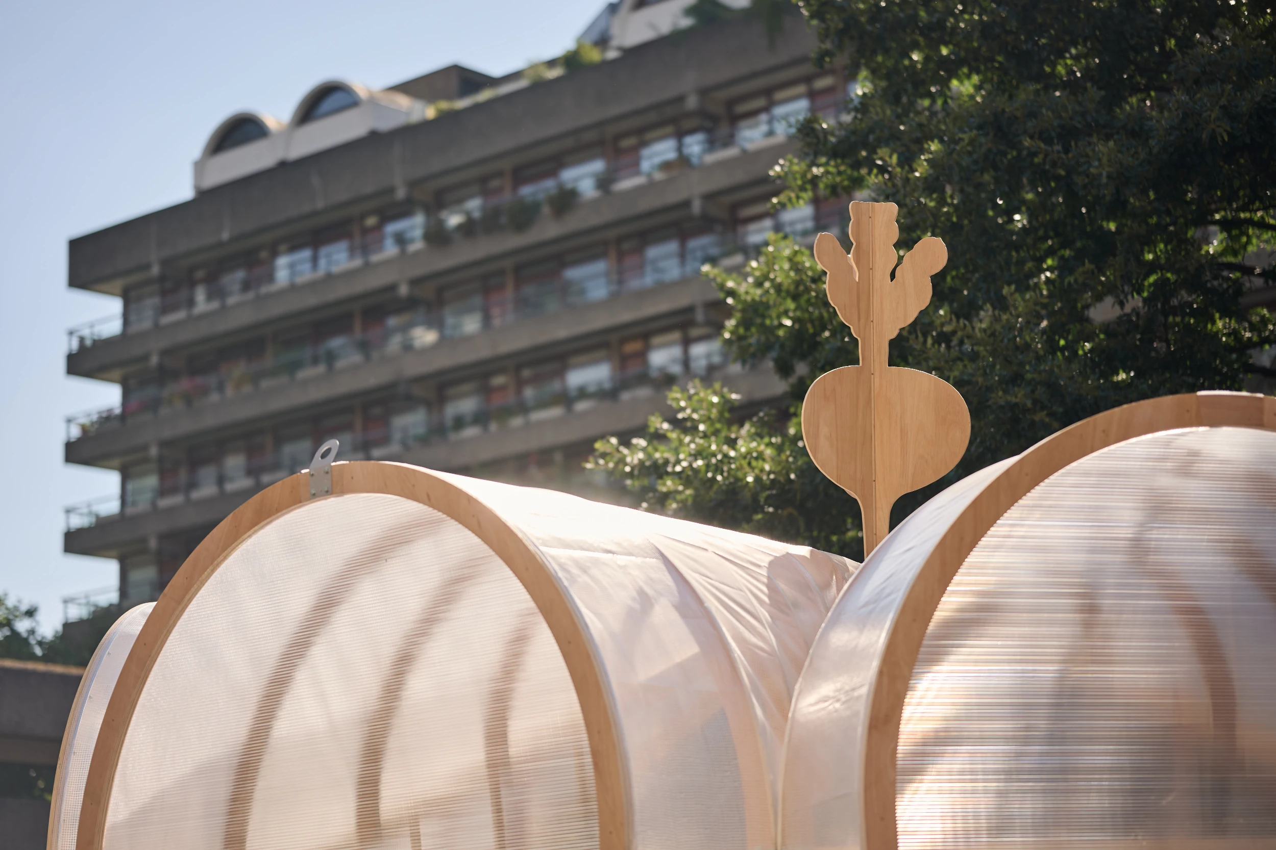 Studio Folk Architects and Raskl Bring Greenhouse Pavilion to the London Festival of Architecture