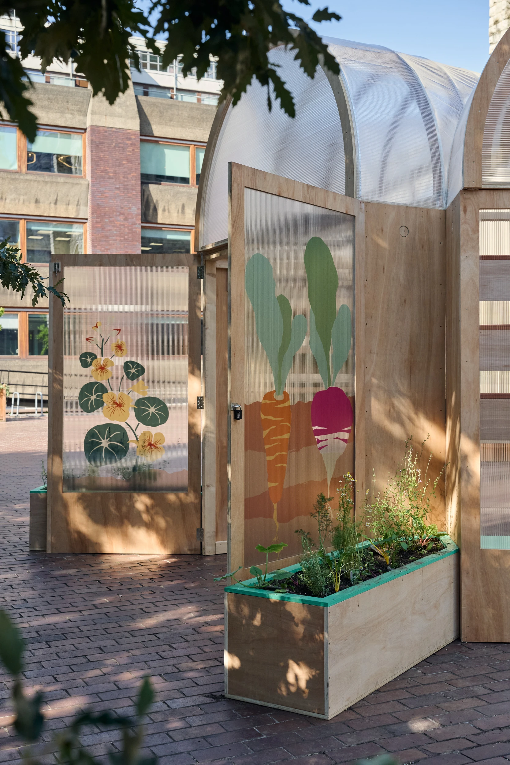 Studio Folk Architects and Raskl Bring Greenhouse Pavilion to the London Festival of Architecture