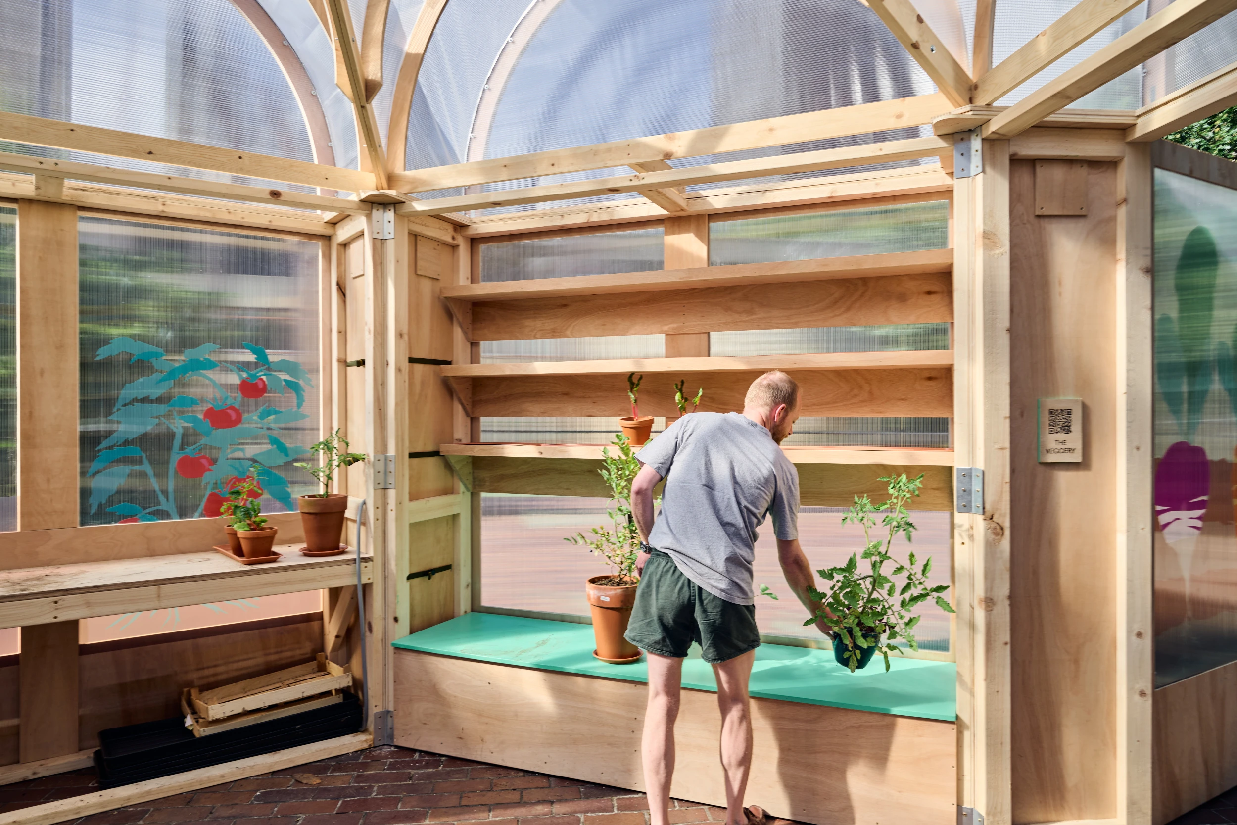 Studio Folk Architects and Raskl Bring Greenhouse Pavilion to the London Festival of Architecture