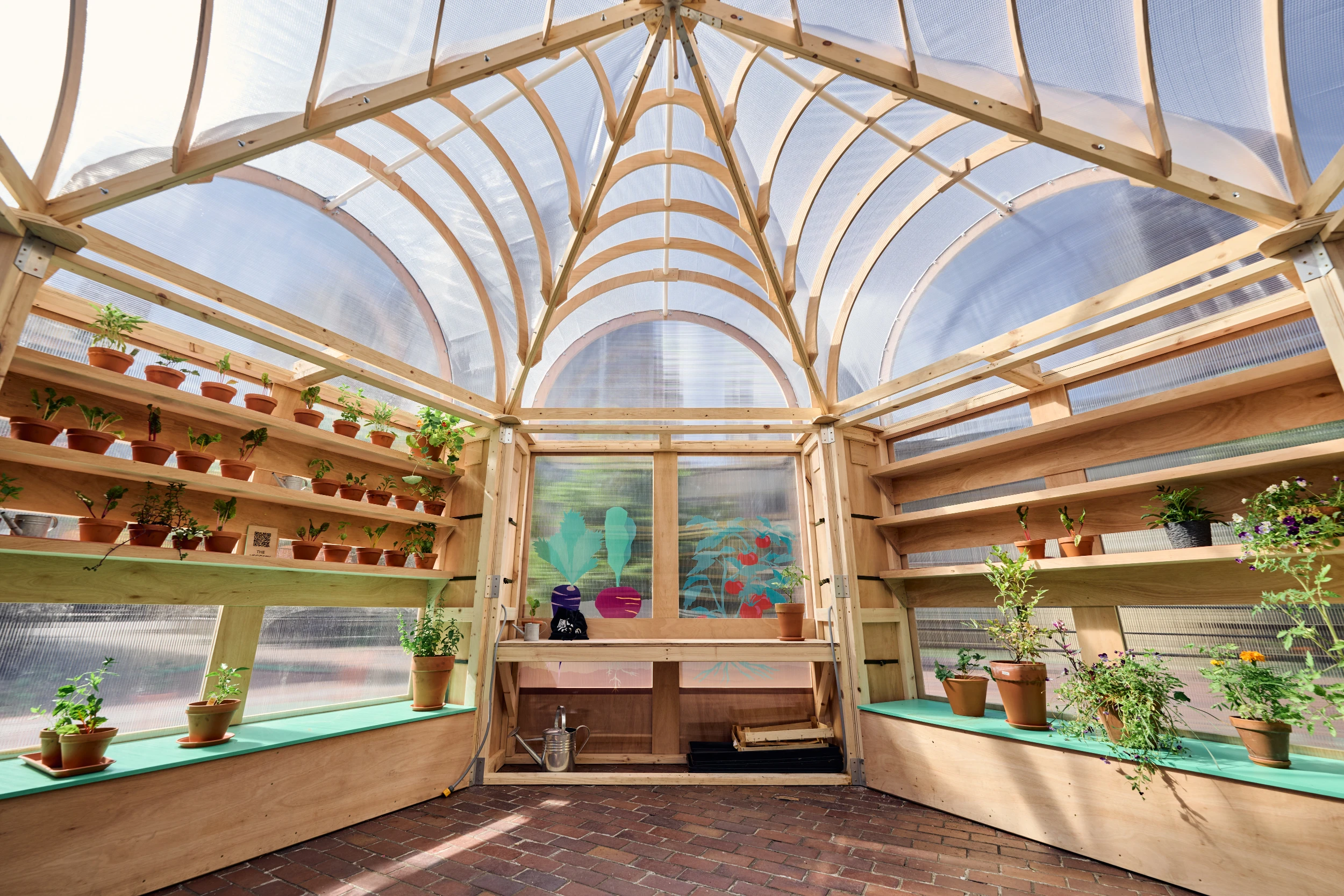 Studio Folk Architects and Raskl Bring Greenhouse Pavilion to the London Festival of Architecture
