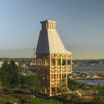 Kola Bay Lighthouse Viewpoint Brings a Timber Landmark to Murmansk's Waterfront