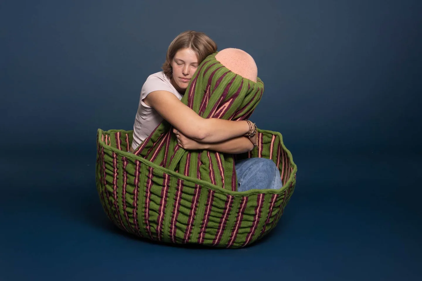 Luna Haverkorn Creates Living Textiles That Transform Through Interaction