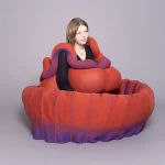 Luna Haverkorn Creates Living Textiles That Transform Through Interaction