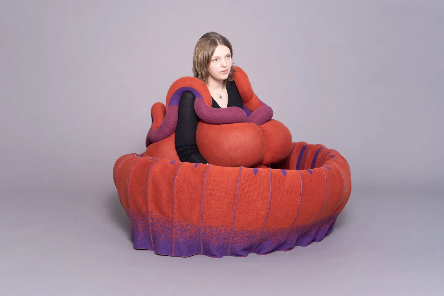 Luna Haverkorn Creates Living Textiles That Transform Through Interaction