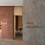 Logic Design + Build Reinvents an Office with Brick Arches and Mondrian-Inspired Interiors