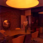 Logic Design + Build Reinvents an Office with Brick Arches and Mondrian-Inspired Interiors